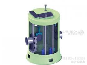 玻璃鋼智能型一體化預(yù)制泵站，污水提升泵站廠家，污水提升一體化水箱